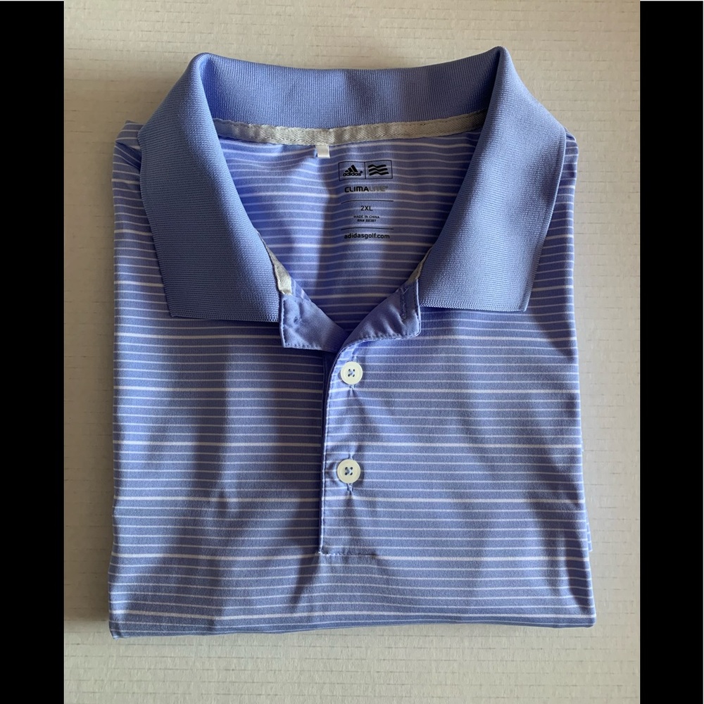 Adidas Men”s Clima Lite Short Sleeve Golf Shirt (2x)
